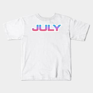 July Kids T-Shirt